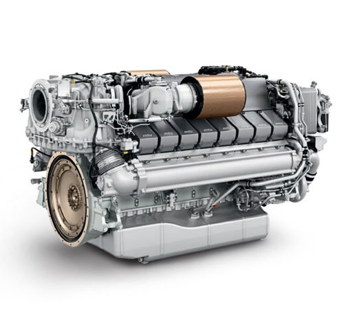Moteur in-bord - Series 2000 M96 / M96L - MTU - de propulsion / diesel / professionnel