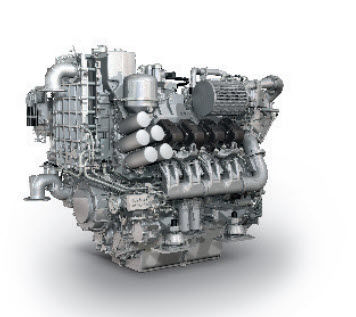 Moteur in-bord - Series 4000 M53/M53R - MTU - de propulsion / diesel / plaisance
