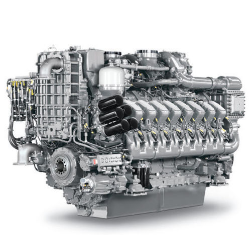 Moteur in-bord - Series 4000 M53R/M53 - MTU - de propulsion / diesel / plaisance