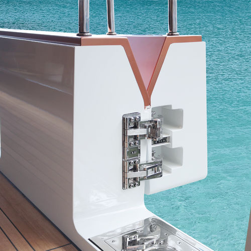 Porte de pavois - SMART BULWARK - Tecnimpianti SPA - pour yacht / pour bateau / en aluminium