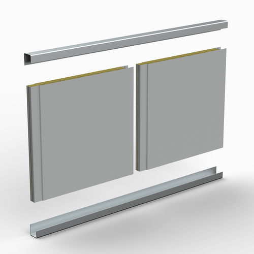Panneau sandwich pour cloison de navire - K-600 - NORAC - mousse / aluminium / en acier inoxydable