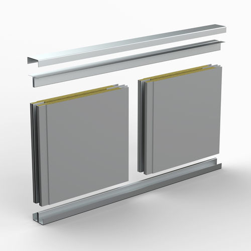 Panneau sandwich pour cloison de navire - C-600 - NORAC - pour isolation phonique / mousse