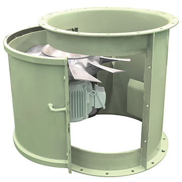 Ventilateur pour navire - HACQ/HAZQ - Novenco - pour salle des machines / axial