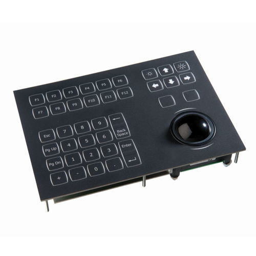 Clavier d'ordinateur pour navire - KSML38 - NSI - 38 touches / avec trackball / IP65