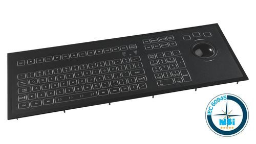 Clavier d'ordinateur pour yacht - KSML106 - NSI - pour navire / de voilier / 106 touches