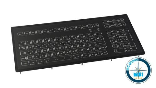 Clavier d'ordinateur pour yacht - KSM103 - NSI - pour navire / de voilier / 103 touches