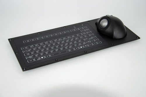 Clavier marin - KSGE92-MC1 - NSI - 92 touches / étanche / avec trackball
