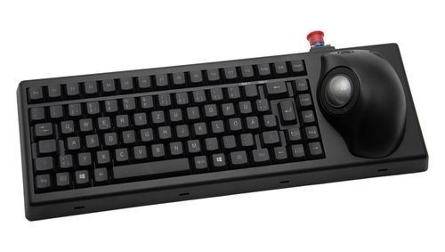 Clavier d'ordinateur marin - MKBE87 - NSI - 87 touches / étanche / avec trackball
