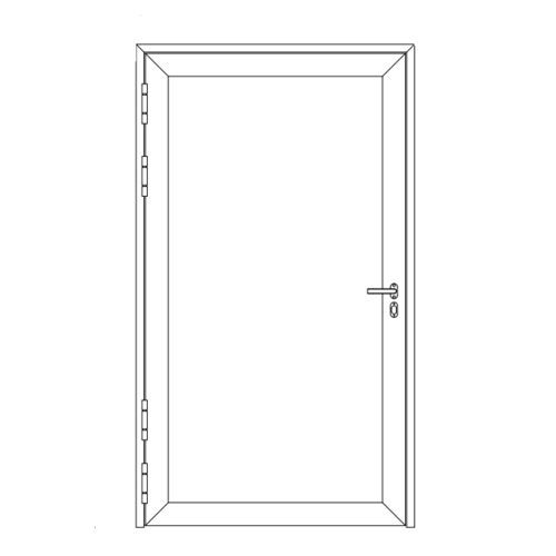 Porte pour navire - Pocadel Oy, - avec charnière latérale / intérieure / A60