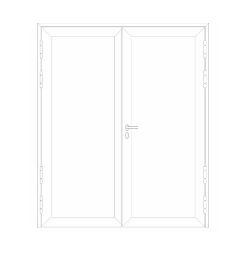 Porte pour navire - Pocadel Oy, - avec charnière latérale / double / intérieure