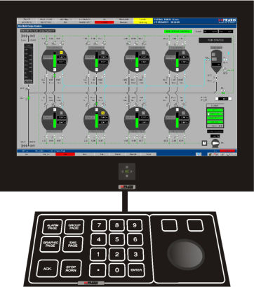 Système d'alarme et de sécurité pour navire - AMCS - Praxis Automation Technology - pour yacht