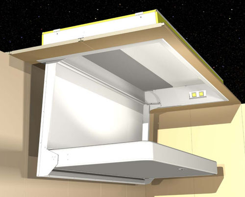 Lit pliant - HOISTABLE - SBA Interior - pour navire