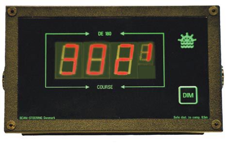 Répétiteur pour navire - DE180 - Scan-Steering - numérique