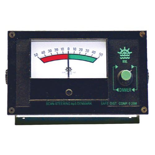 Indicateur pour bateau - RVL - Scan-Steering - d'angle de gouvernail / analogique
