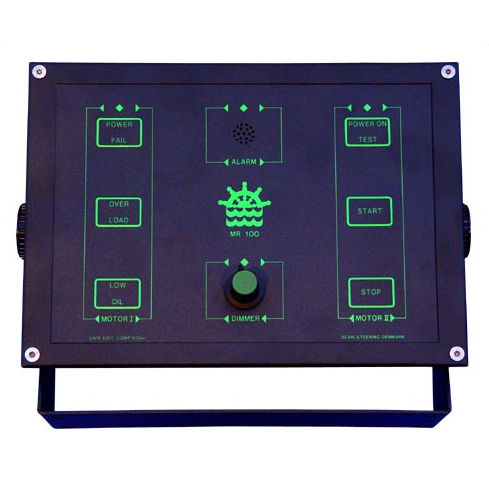Tableau de commande pour bateau - MR100  - Scan-Steering - pour direction / avec alarme