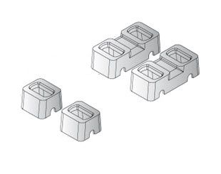 Point d'ancrage en relief - SF-C1/110/U160 - SEC Bremen - pour l'arrimage de conteneur