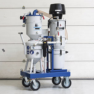 Sableuse pour chantier naval - SSM 62-050 CE - Straaltechniek International - mobile