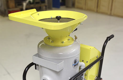 Sableuse pour chantier naval - TQB 80 - Straaltechniek International - mobile