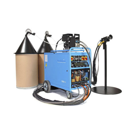 Machine de projection simultanée - Arc - Straaltechniek International - pour chantier naval