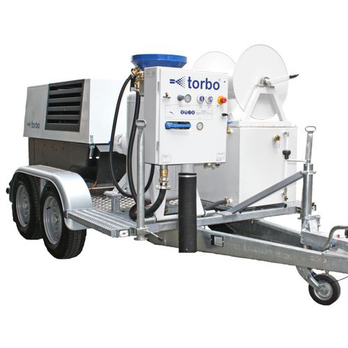 Sableuse pour chantier naval - torboCar AC30 - torbo - mobile