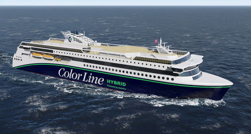 Car-ferry Ro-Pax - COLOR HYBRID - ULSTEIN - hybride