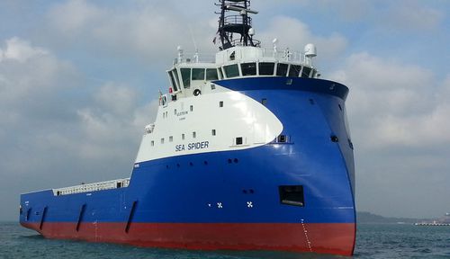Navire de service offshore de ravitaillement de plate-formes - PSV - Sea Spider - ULSTEIN