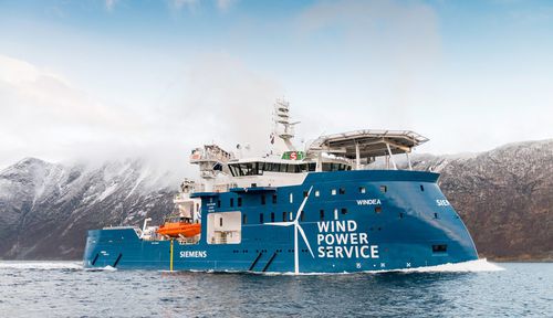 Navire de service offshore de ravitaillement de plate-formes - PSV - WINDEA Leibniz - ULSTEIN