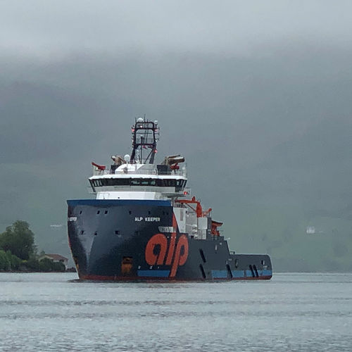 Navire de service offshore remorqueur manoeuvreur d'ancres - AHT - Boka Keeper - ULSTEIN