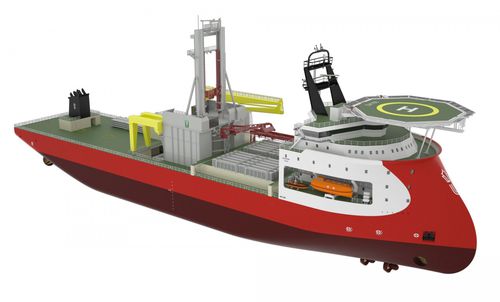 Navire spécial de forage - DX105 - ULSTEIN
