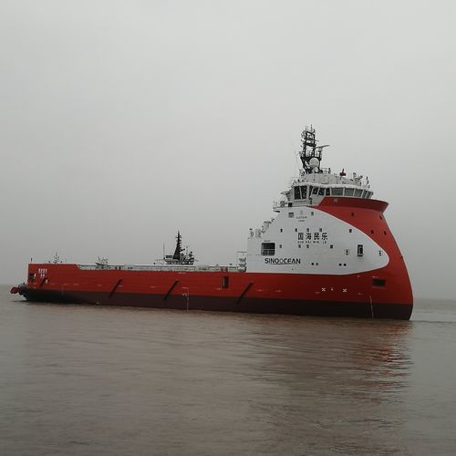 Navire de service offshore de ravitaillement de plate-formes - PSV - Guo Hai Min Le - ULSTEIN