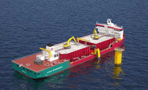 Navire spécial drague - Acadia - ULSTEIN - American Bureau of Shipping