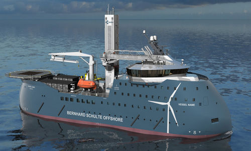 Navire de service offshore pour parc éolien - WINDEA Curie - ULSTEIN