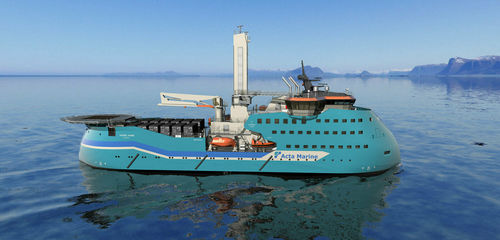 Navire de service offshore pour parc éolien - Acta Pegasus - ULSTEIN