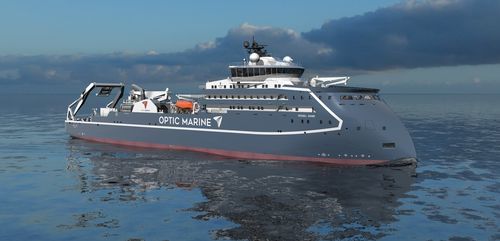 Navire spécial câblier - OMS TBN I - ULSTEIN - hybride