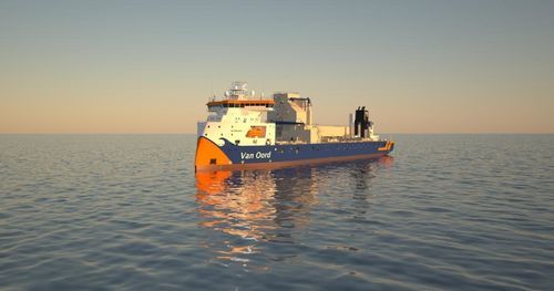 Navire de service offshore pour construction - Van Oord - ULSTEIN - transporteur de charges lourdes / Bureau Veritas