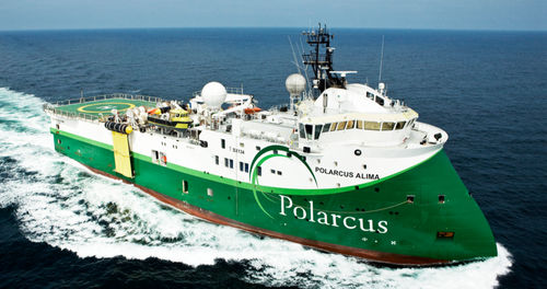 Navire de recherche sismique - SW Gallien - ULSTEIN