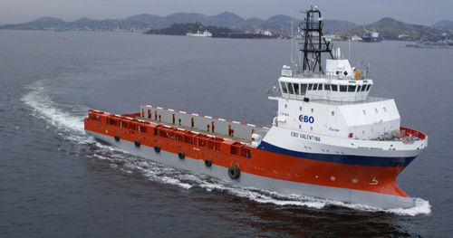 Navire de service offshore de ravitaillement de plate-formes - PSV - CBO Valentina - ULSTEIN