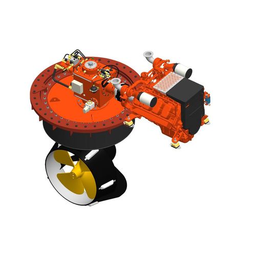 Propulseur azimutal - Diesel-direct - VETH PROPULSION - pour navire / hydraulique / Z-drive