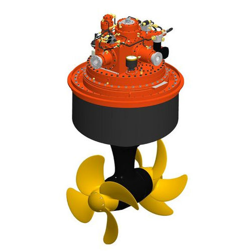 Propulseur azimutal - Hybrid  - VETH PROPULSION - pour navire / à moteur diesel / hélice contrarotative
