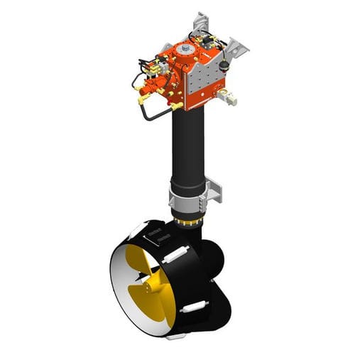 Propulseur azimutal - VETH PROPULSION - monté sur pont / pour navire / hydraulique