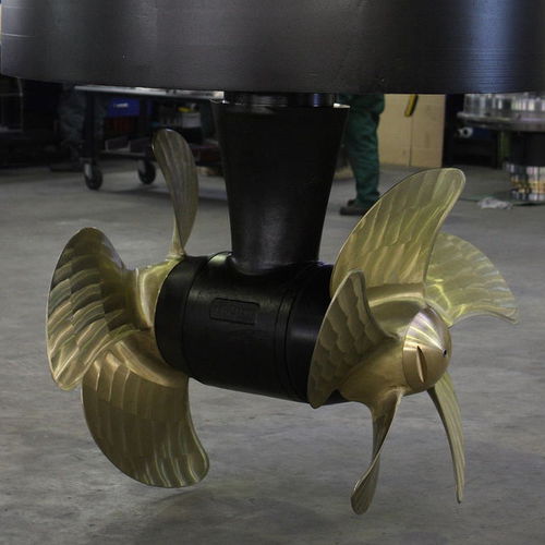 Propulseur d'étrave - VETH PROPULSION - pour navire / hélice contrarotative / Z-drive