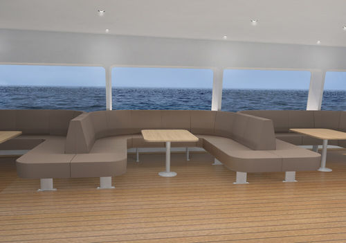 Banquette pour navire à passagers - WM900 LOUNGE - West Mekan
