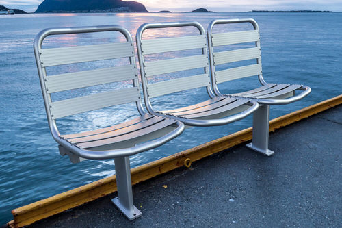 Siège pour navire à passagers - WM 900 OUTDOOR - West Mekan - 3 places