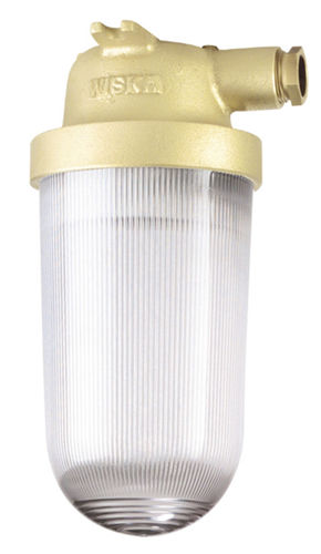 Lampe d'intérieur - PC-GLOBE LONG - WISKA Hoppmann GmbH - pour navire / fluorescente / en laiton