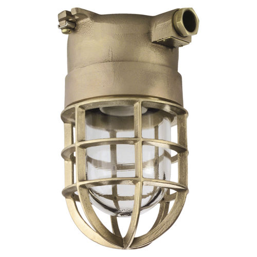 Lampe d'extérieur - Ex-505 - WISKA Hoppmann GmbH - pour navire / à incandescence / en laiton