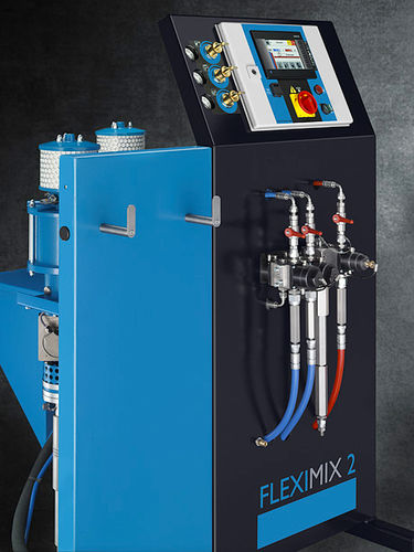 Machine de pulvérisation de peinture mobile - FLEXIMIX 2 - PHOENIX - WIWA Wilhelm Wagner - multicomposant / pour chantier naval