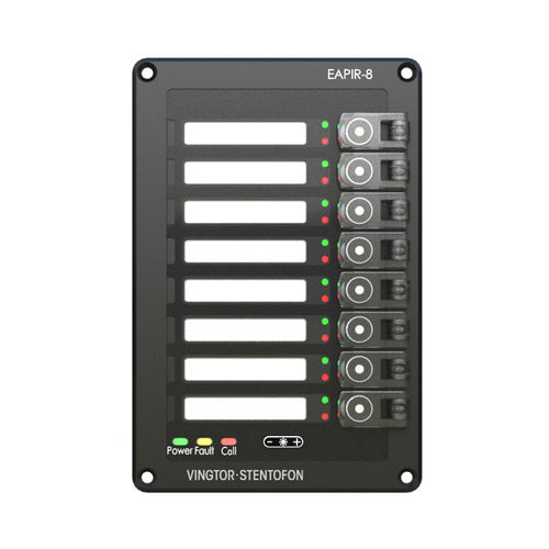 Tableau de commande et de contrôle pour navire - EAPIR-8 - Zenitel Norway AS - pour yacht / d'alarme