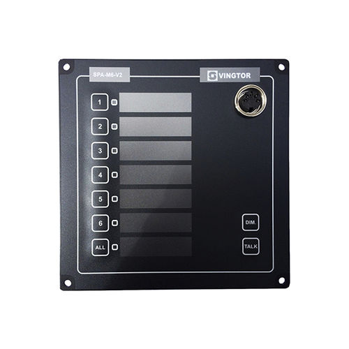 Panneau d'appel pour navire - SPA-M6-V2 - Zenitel Norway AS