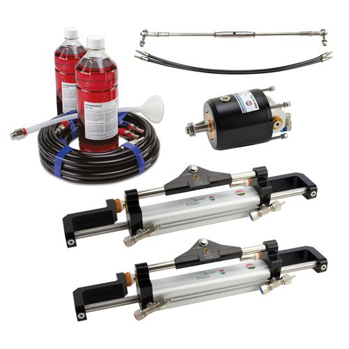 Direction pour moteur hors-bord - MF255WTS-TDF - Hydrodrive - Techno Italia Ltd - hydraulique