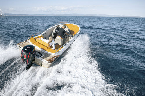 Walkaround hors-bord - Libra 650 - CLEAR - bimoteur / open / à double console
